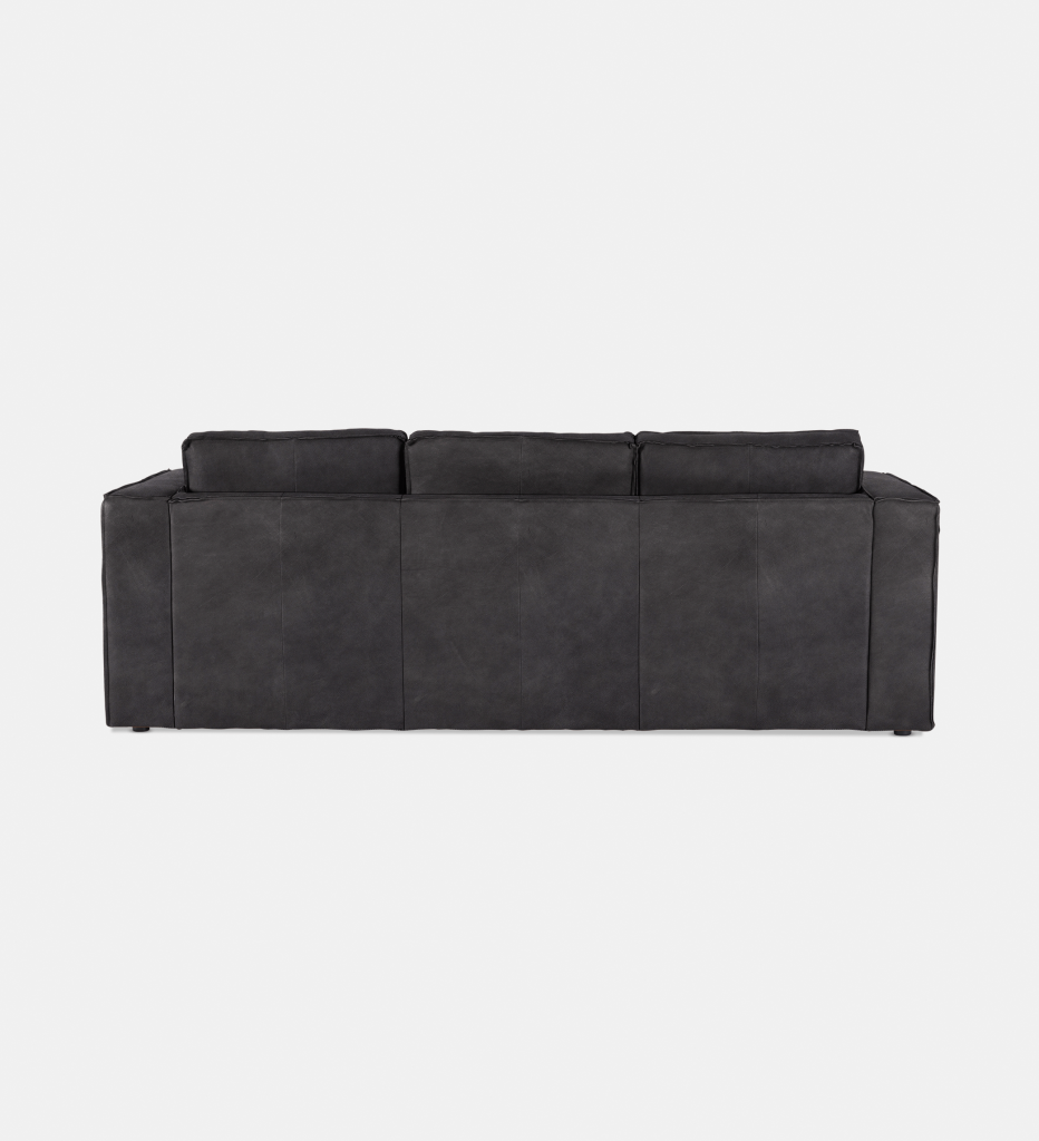 Rosco Leather 3 Seater (25082)