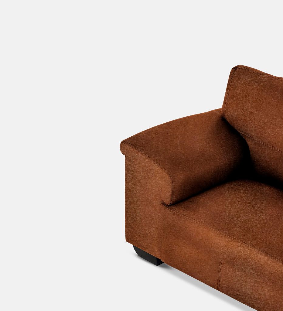 Breen Leather Slouch With Daybed Right (74192)