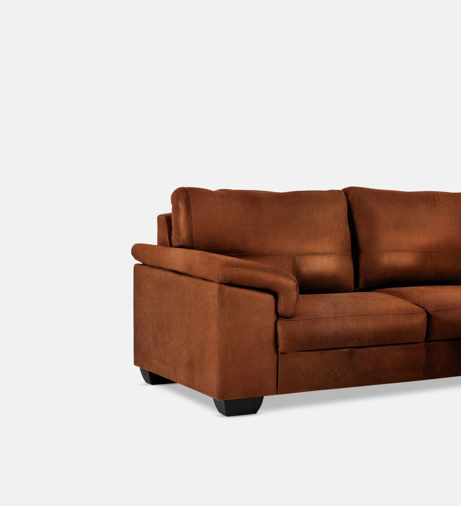 Breen Leather Slouch With Daybed Right (74193)