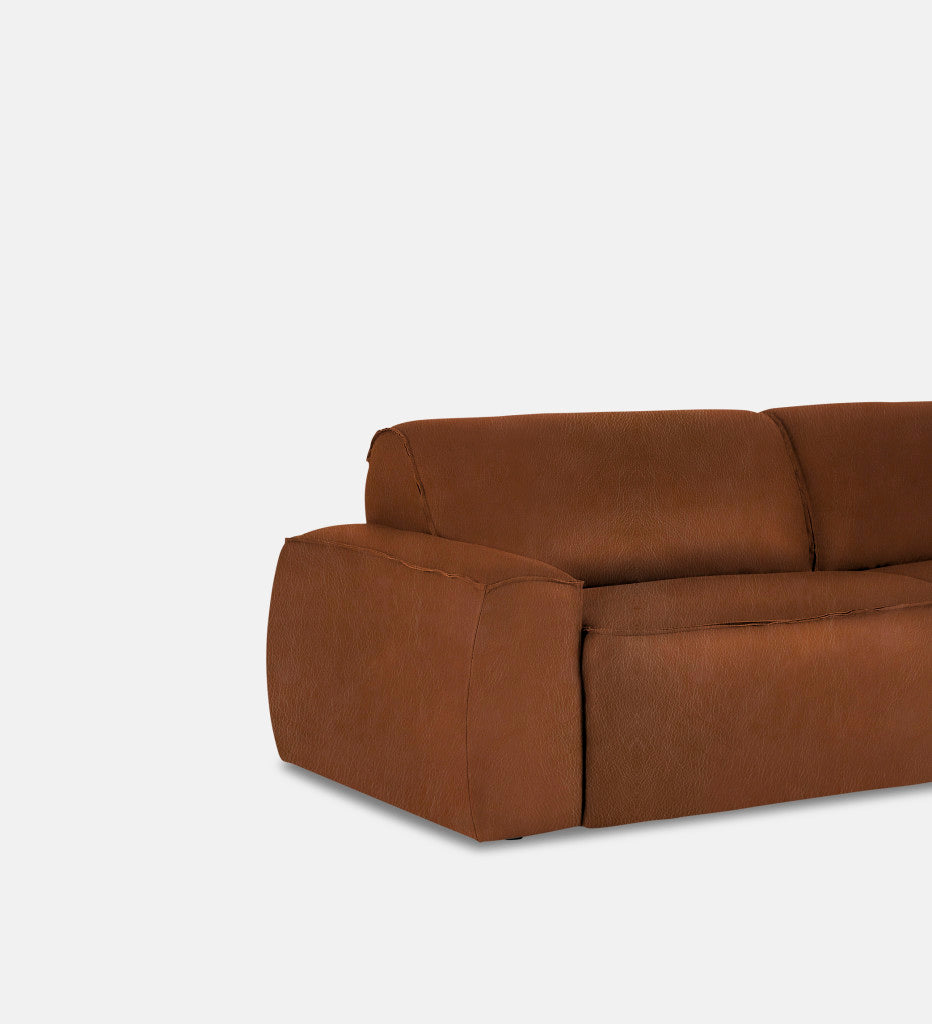 Congo Leather 3 Seater (74296)