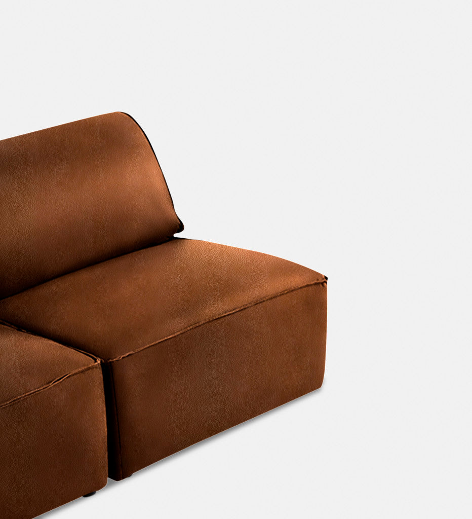 Congo Leather Modular 2 Seater (74305)
