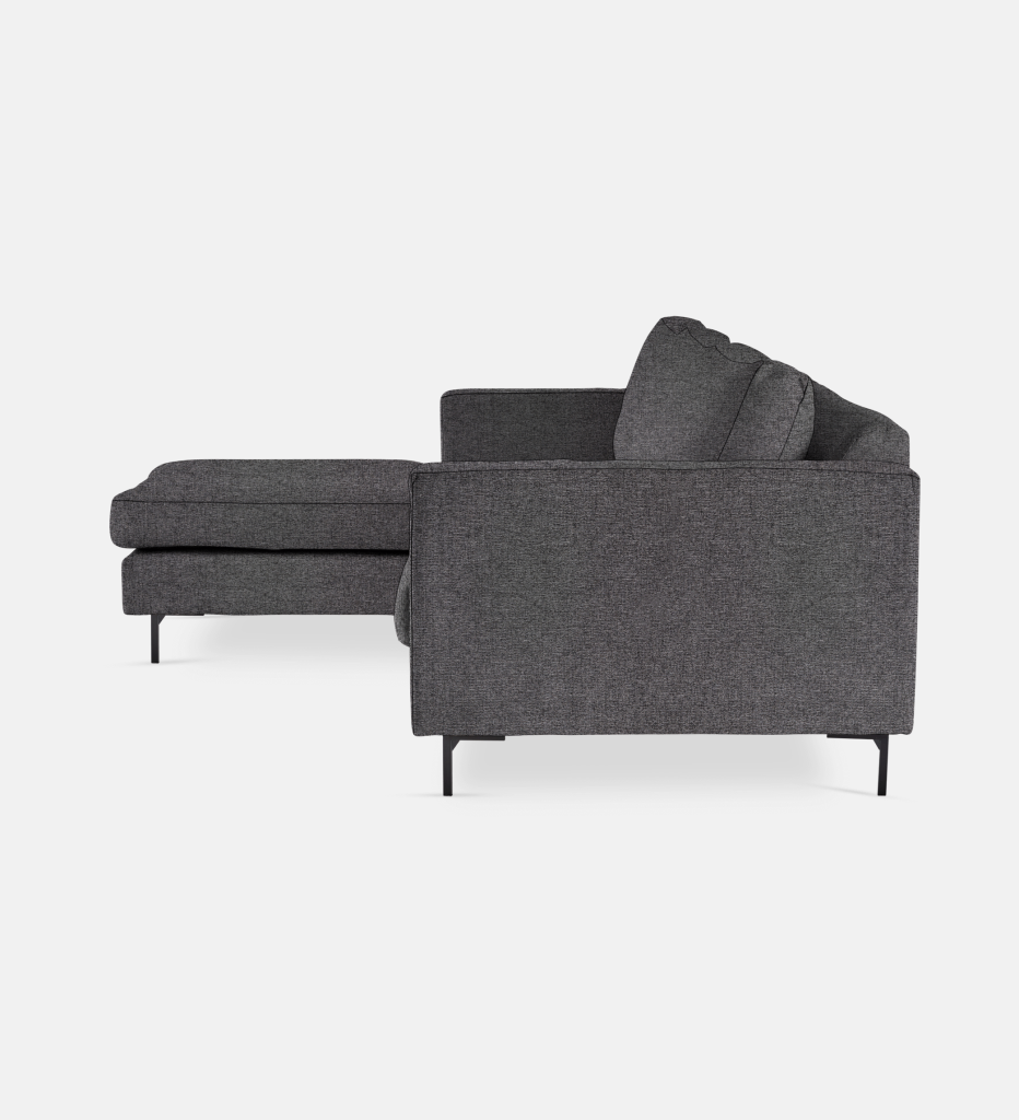 Sami Fully Upholstered Slouch Left Metal Leg (22243)