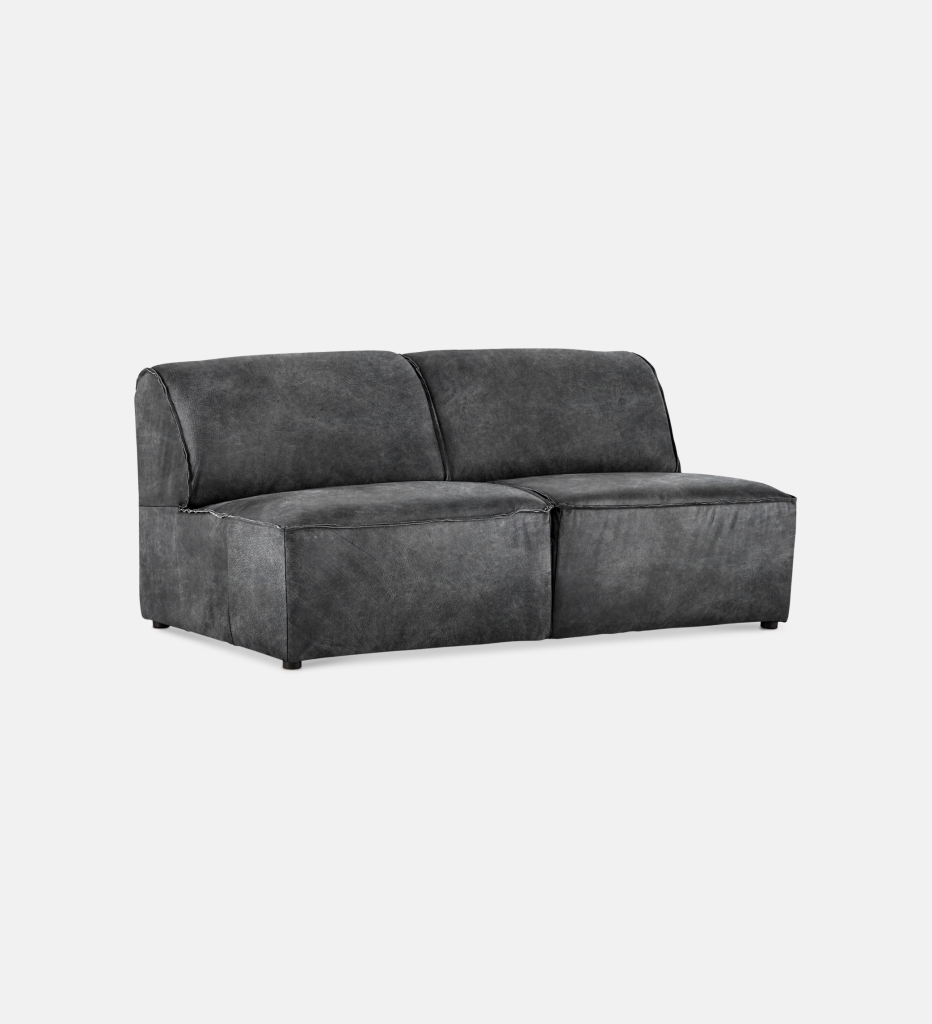 Congo Leather Modular 2 Seater (51518)