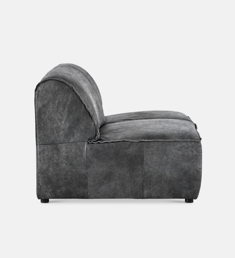 Congo Leather Modular Couch - 2 Seater piece (34035)