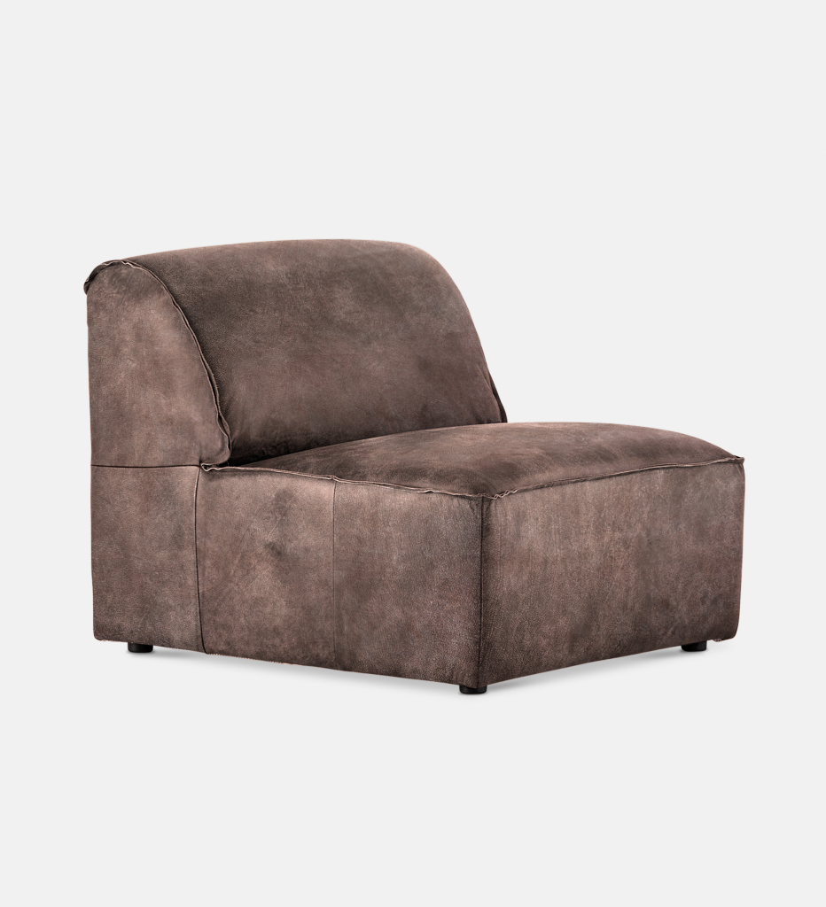 Congo Leather Modular 1 Seater (51329)