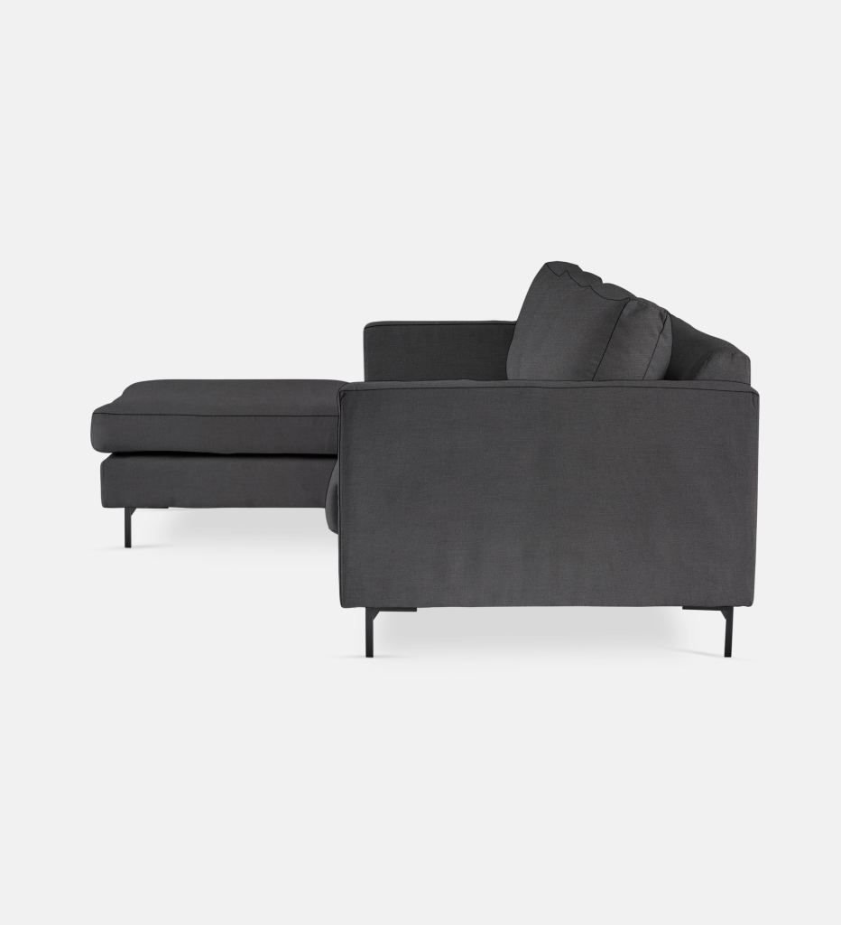 Sami Fully Upholstered Slouch Left Metal Leg (22267)