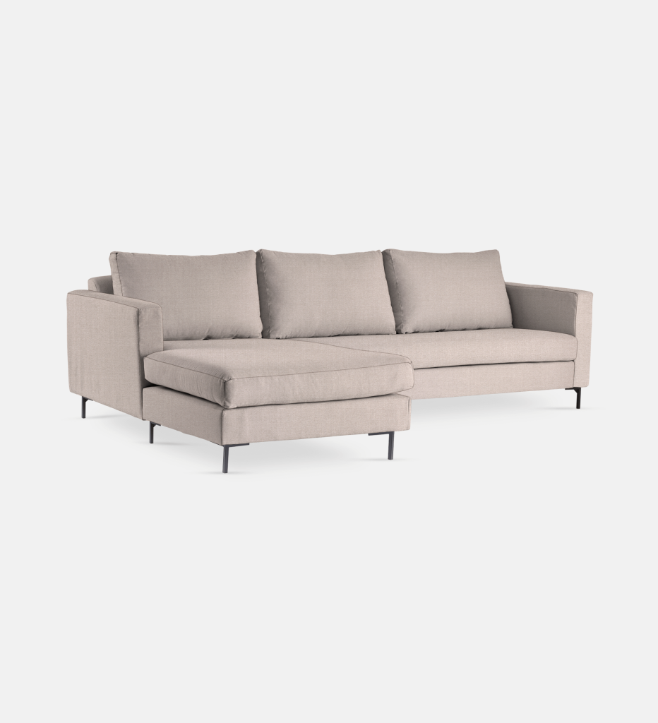 Sami Fully Upholstered Slouch Left Metal Leg (22275)