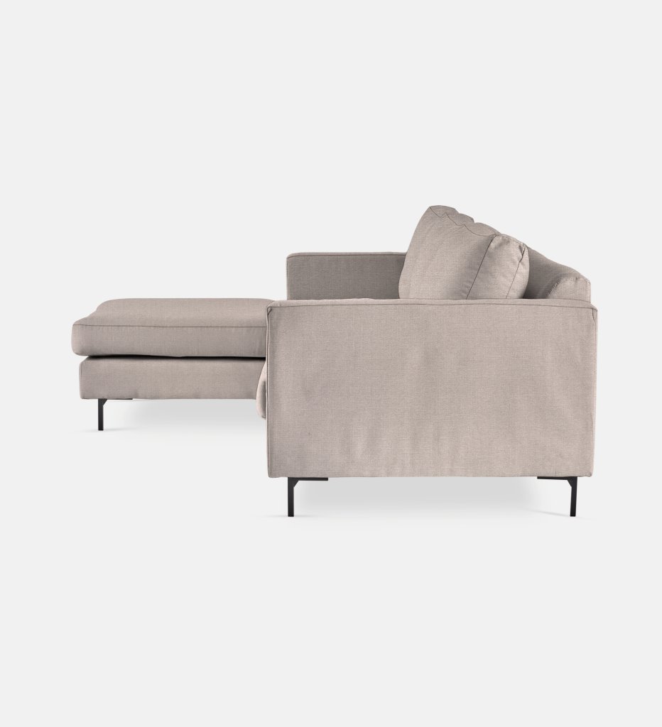 Sami Fully Upholstered Slouch Left Metal Leg (22279)