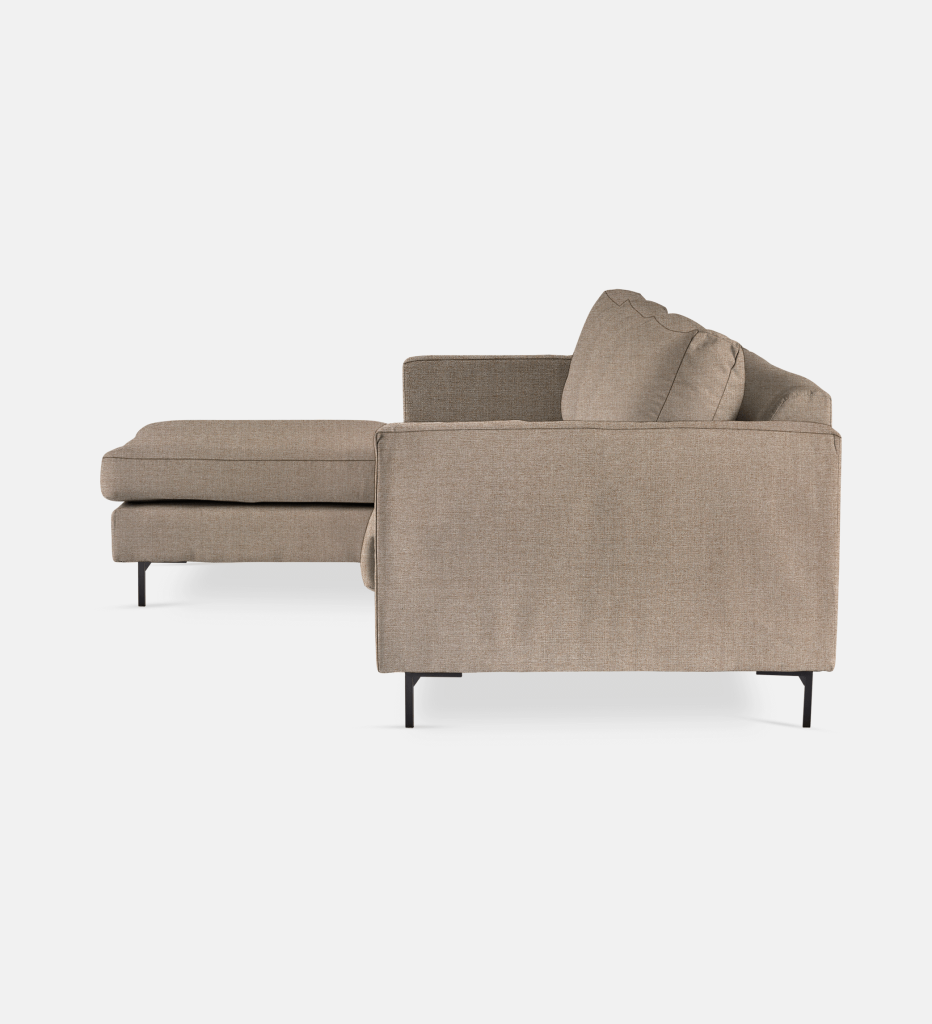 Sami Fully Upholstered Slouch Left Metal Leg (22285)