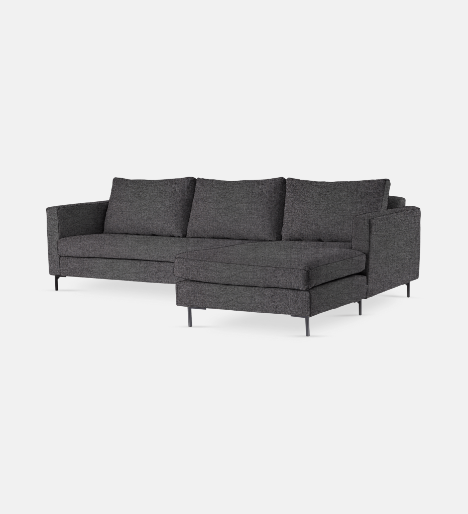 Sami Upholstered Slouch Right With Wooden Leg