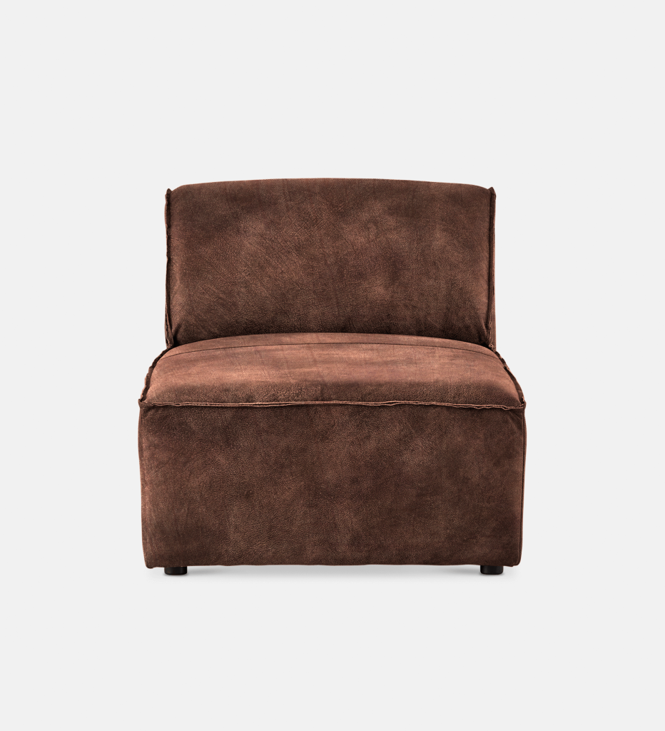 Congo Leather Modular Couch - Daybed piece (33844)