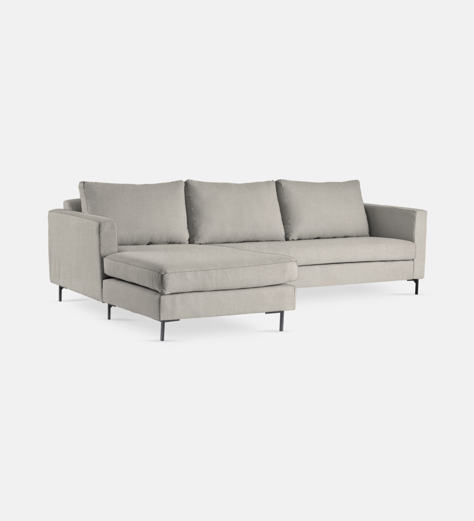 Sami Fully Upholstered Slouch Left Metal Leg (22293)