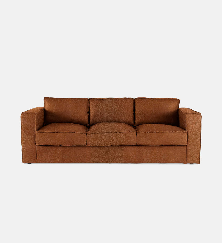 Rosco Leather 3 Seater (74674)