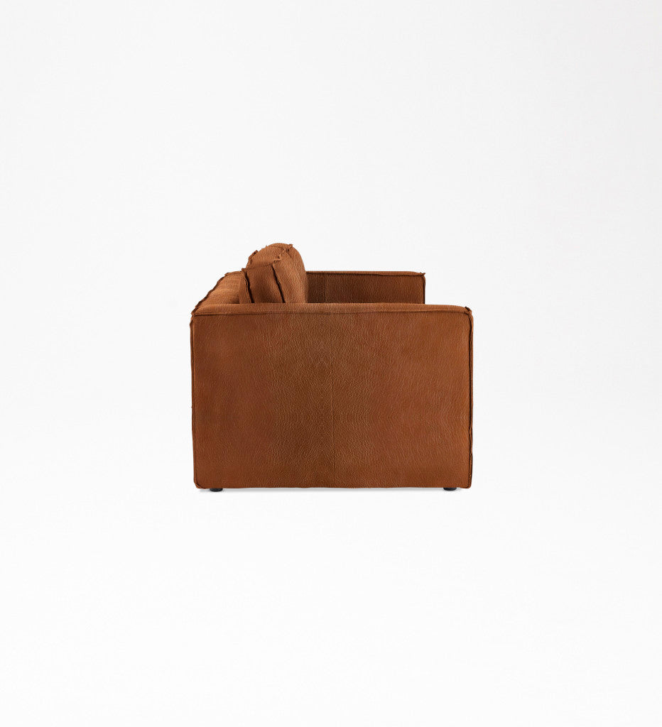 Rosco Leather 3 Seater (74675)