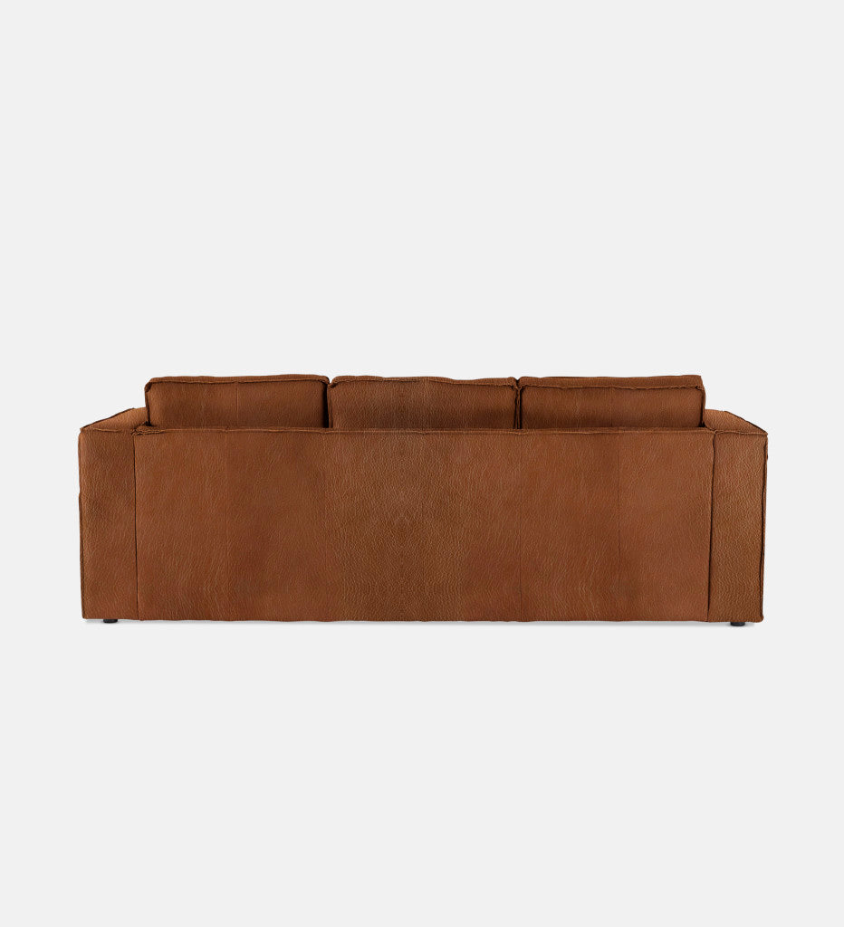 Rosco Leather 3 Seater (74676)