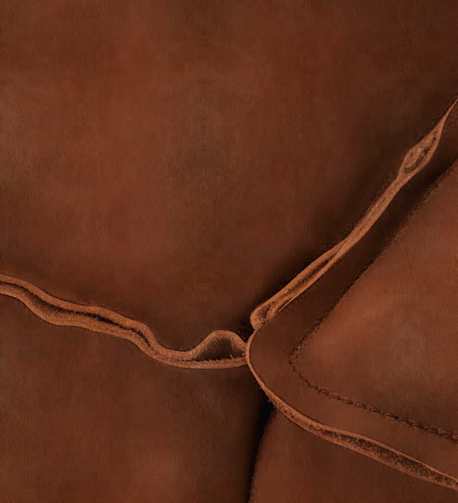 Rosco Leather 3 Seater (74678)