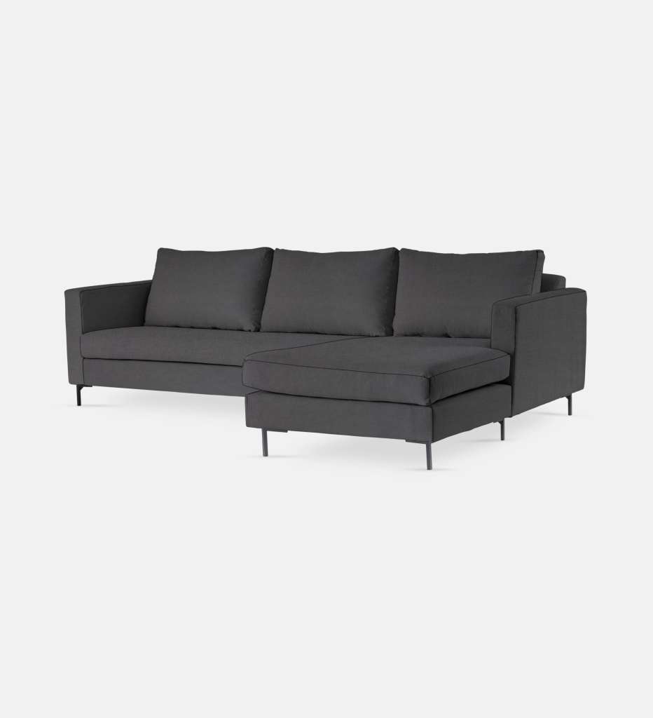 Sami Upholstered Slouch Right With Wooden Leg