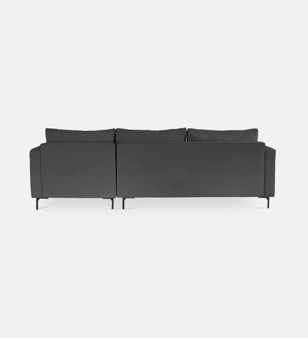 Sami Fully Upholstered Slouch Right Metal Leg (24392)