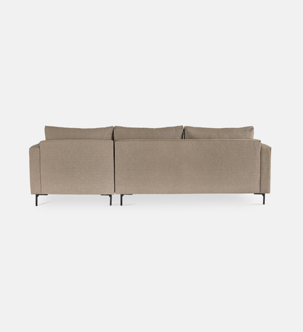 Sami Fully Upholstered Slouch Right Metal Leg (24407)