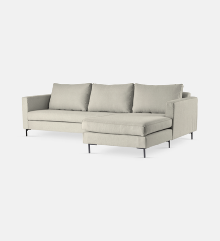 Sami Upholstered Slouch Right With Wooden Leg