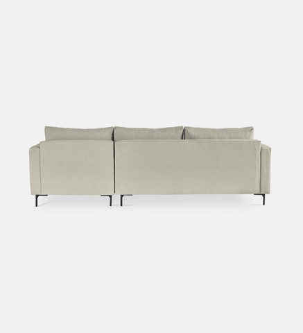 Sami Fully Upholstered Slouch Right Metal Leg (24412)
