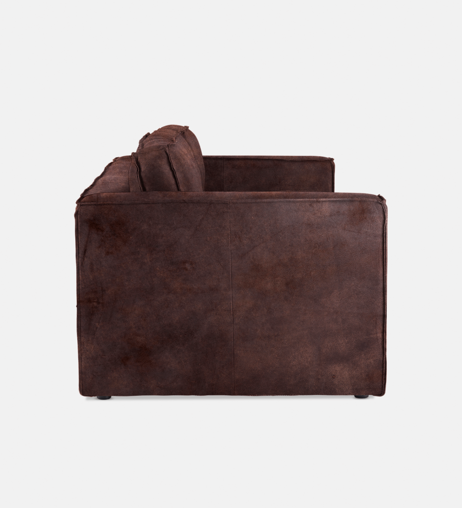 Rosco Leather 3 Seater (25084)