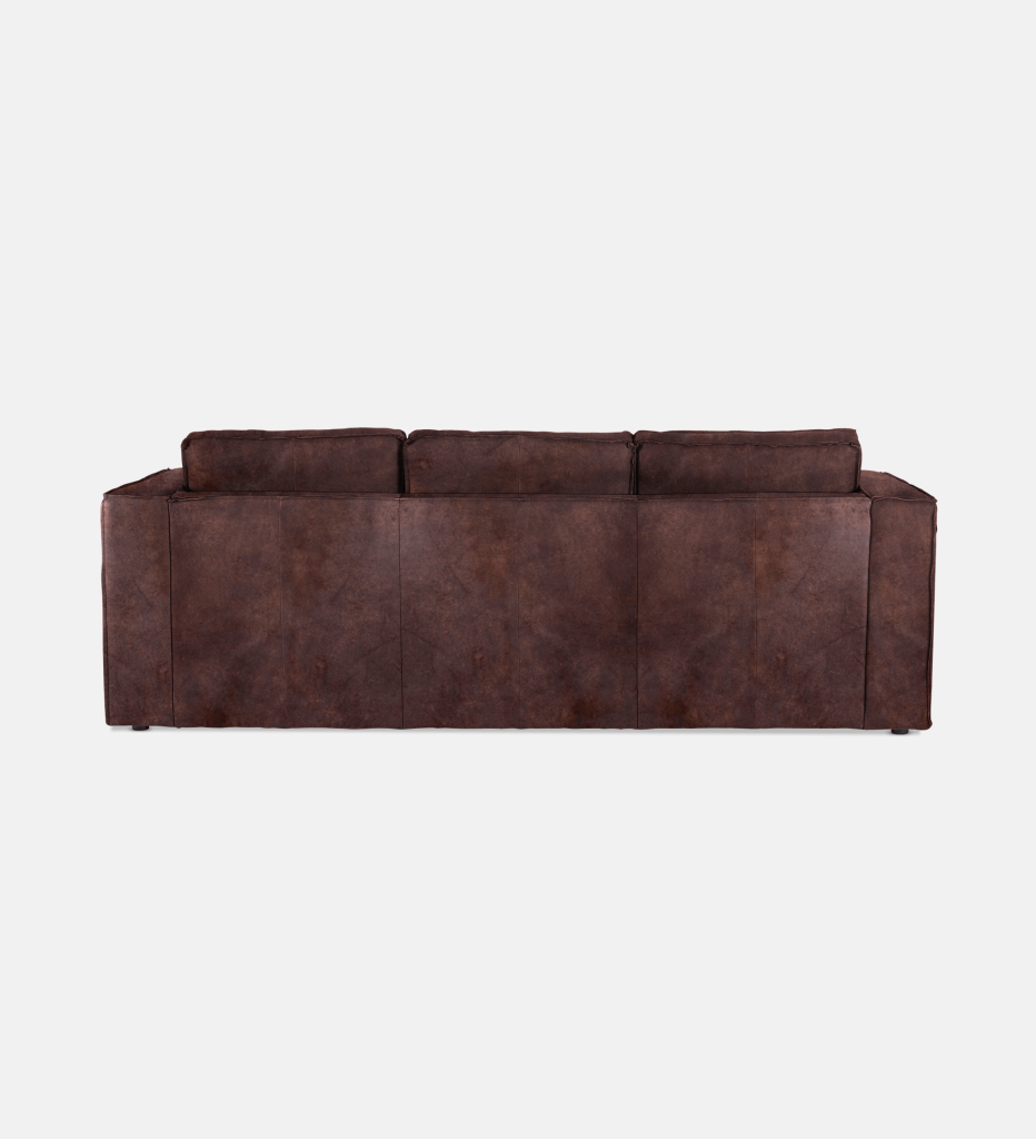 Rosco Leather 3 Seater (25117)