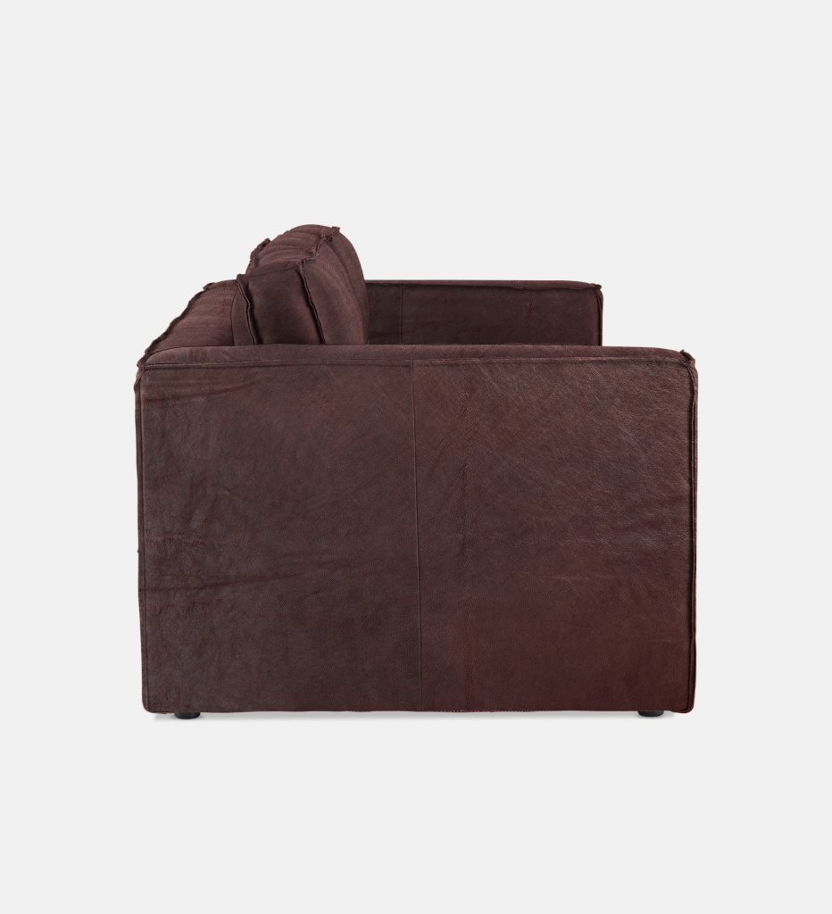 Rosco Leather 3 Seater (25119)