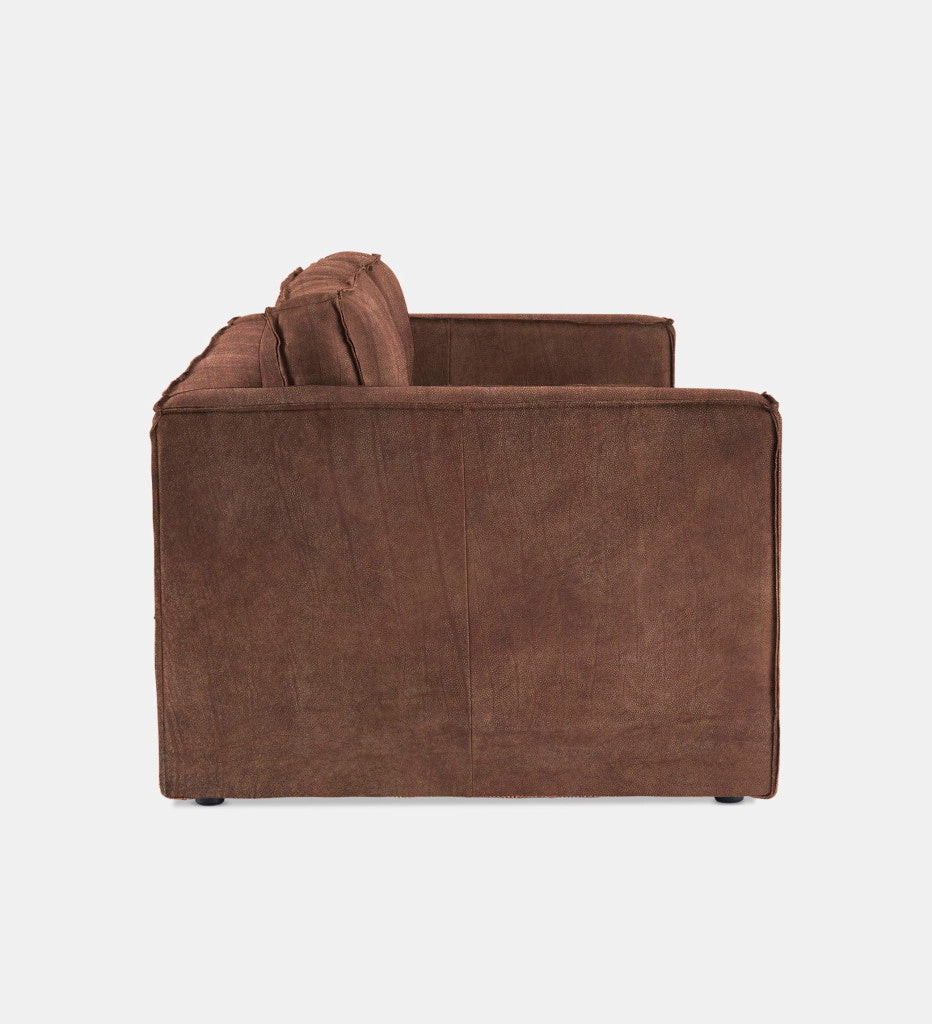 Rosco Leather 3 Seater (73308)