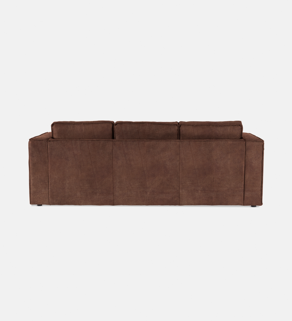 Rosco Leather 3 Seater (25123)