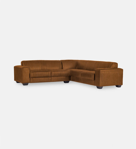 Terry Leather Corner Couch