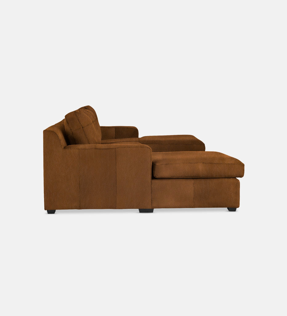 Lodge Leather Slouch With Daybed (74244)