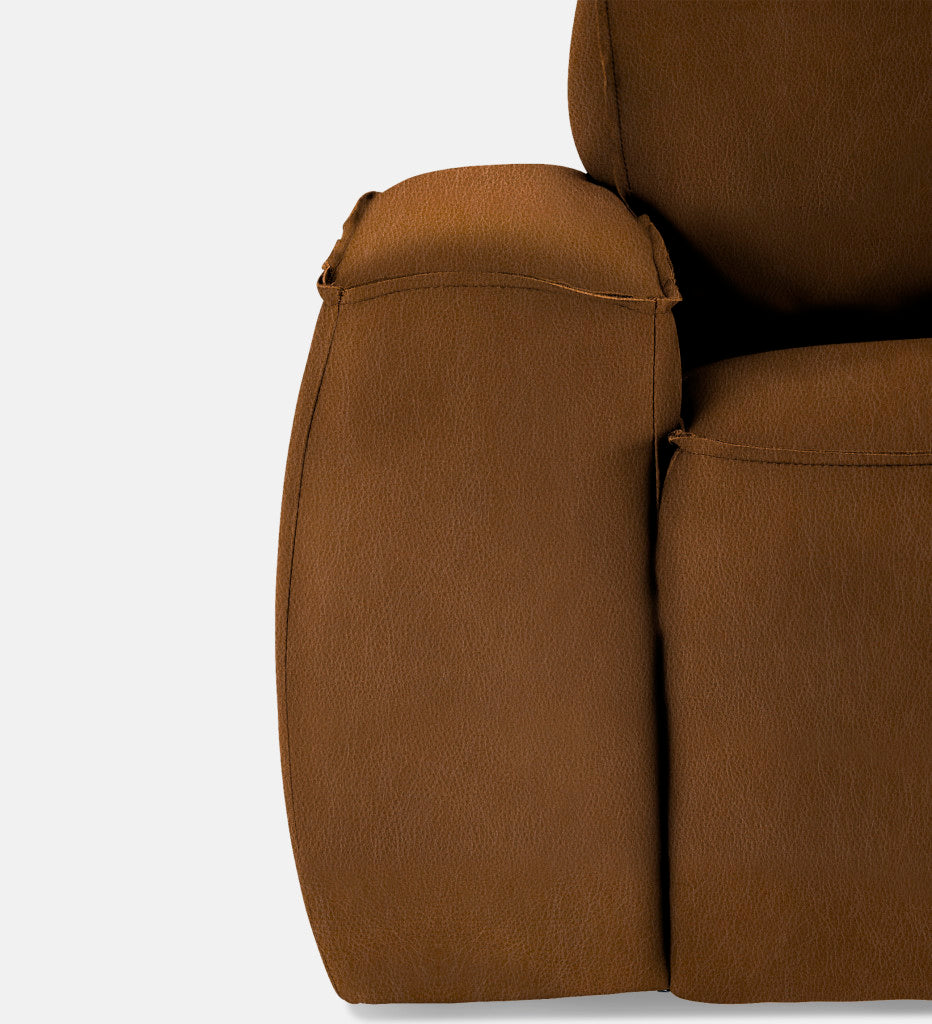 Congo Leather 3 Seater (74408)