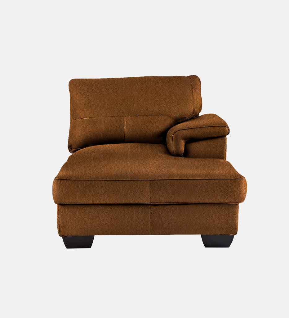 Breen Leather Modular Chaise Right (74444)
