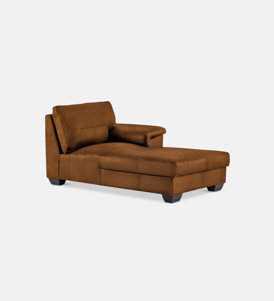 Breen Leather Modular Chaise Right (74445)