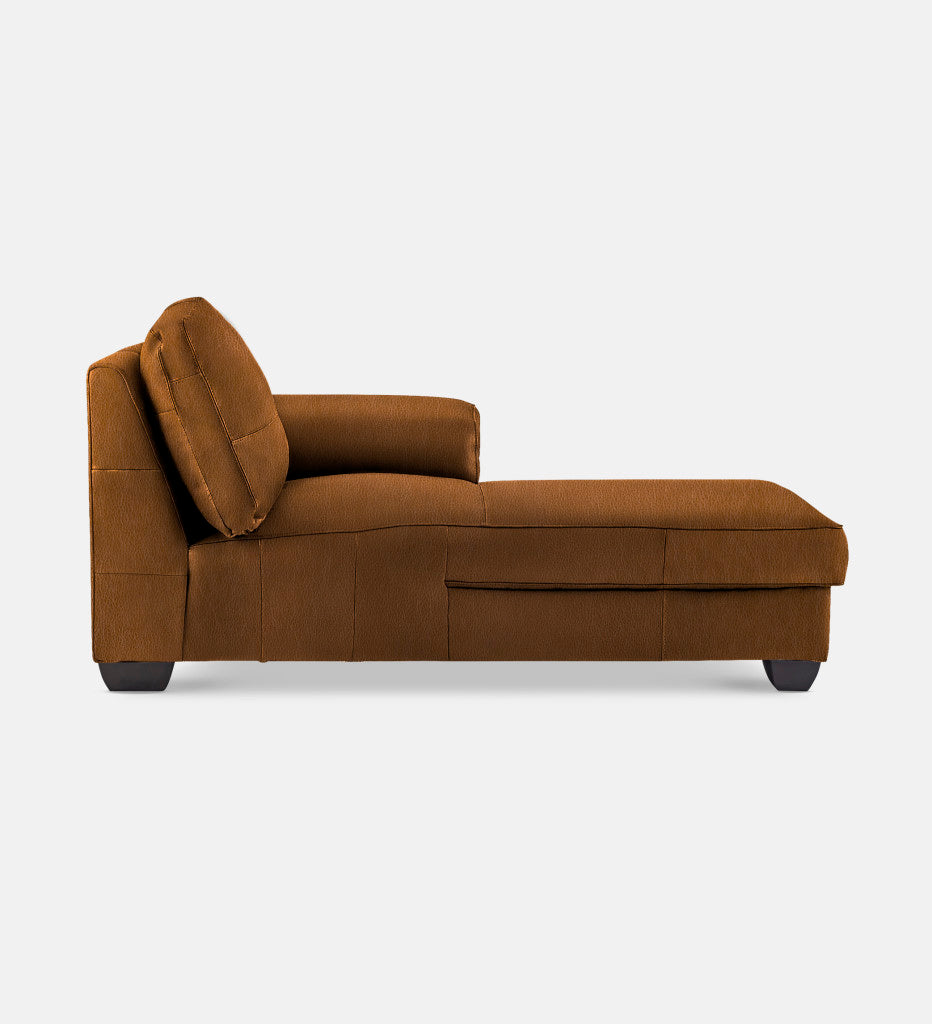 Breen Leather Modular Chaise Right (74446)