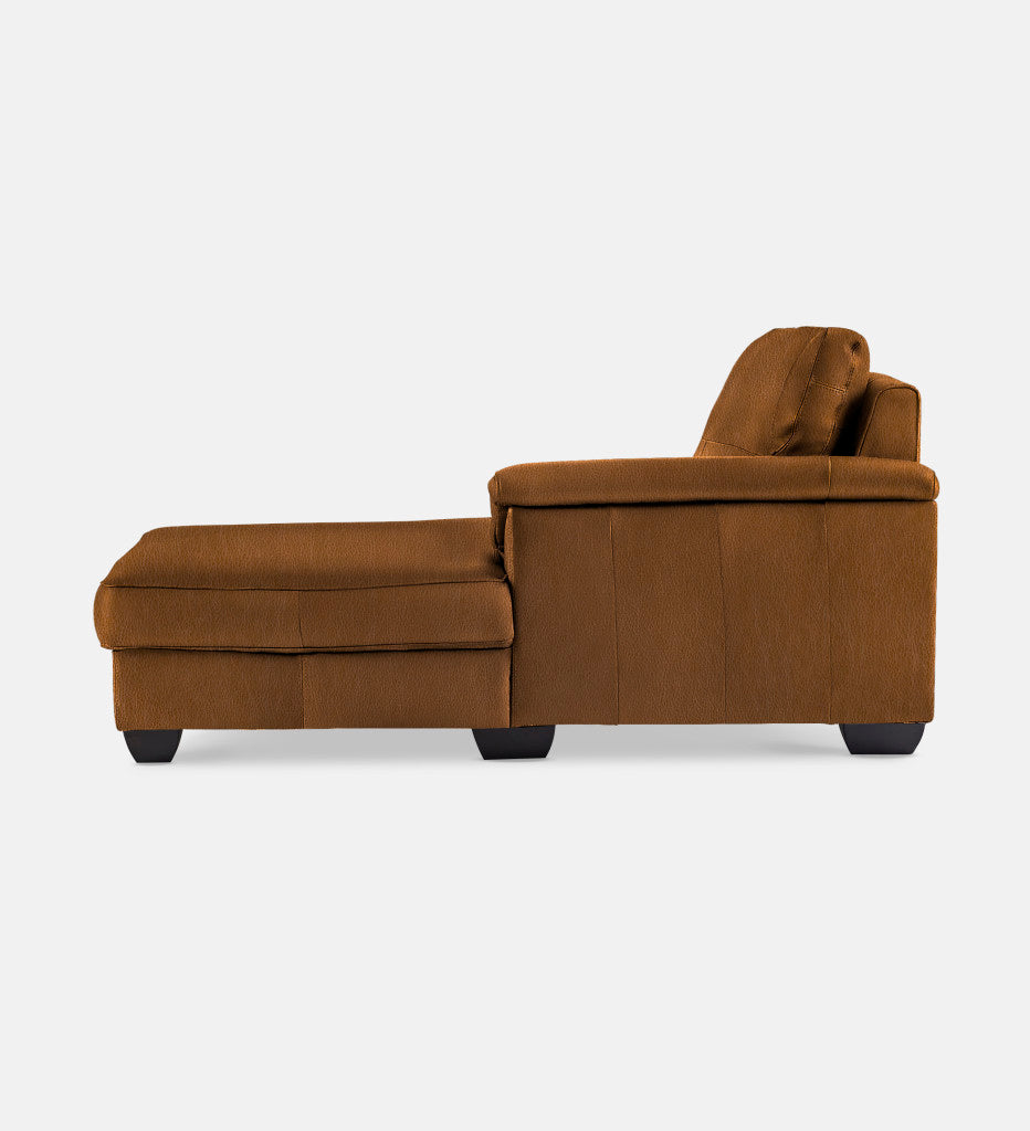 Breen Leather Modular Chaise Right (74447)
