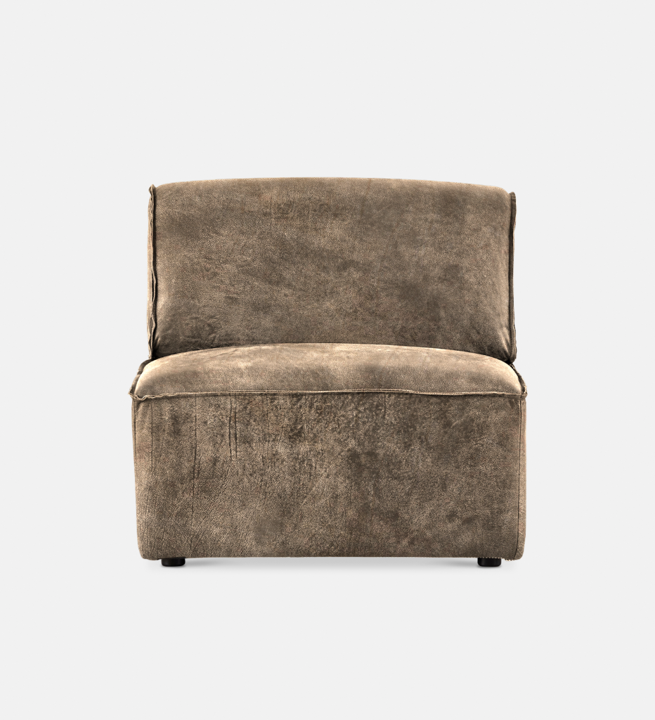 Congo Leather Modular 1 Seater (51336)