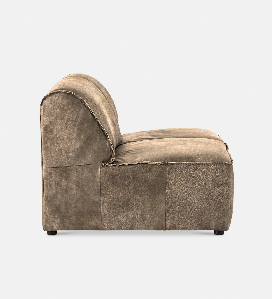 Congo Leather Modular 2 Seater (51527)