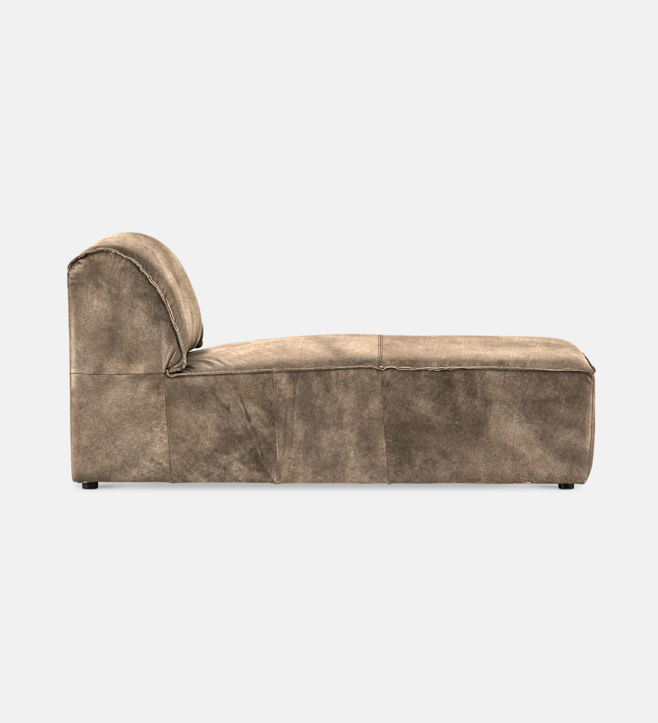 Congo Leather Modular Daybed Piece (51506)