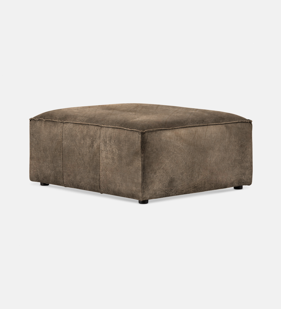 Congo Leather Modular Ottoman (51657)