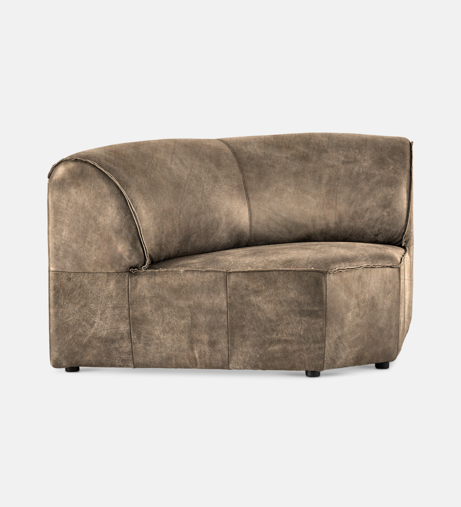 Congo Leather Modular Corner Piece (51529)