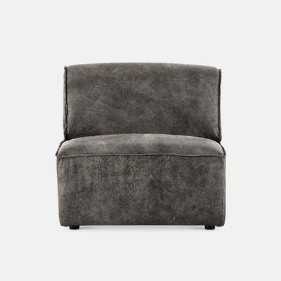 Congo Leather Modular Couch - 1 Seater