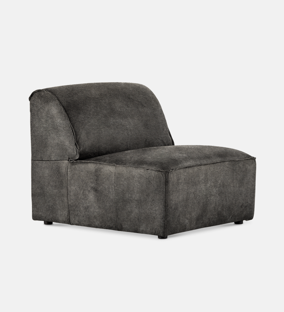 Congo Leather Modular Couch - 1 Seater (34005)