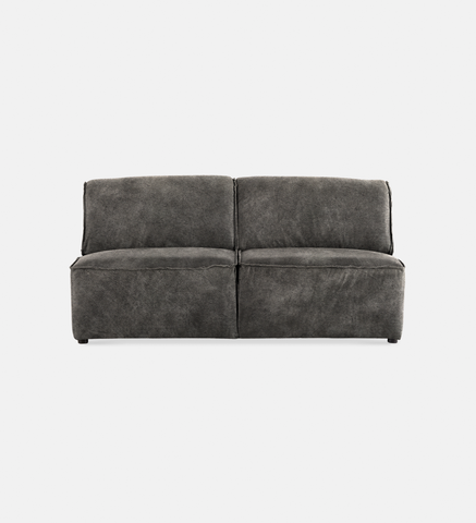 Congo Leather Modular Couch - 2 Seater piece