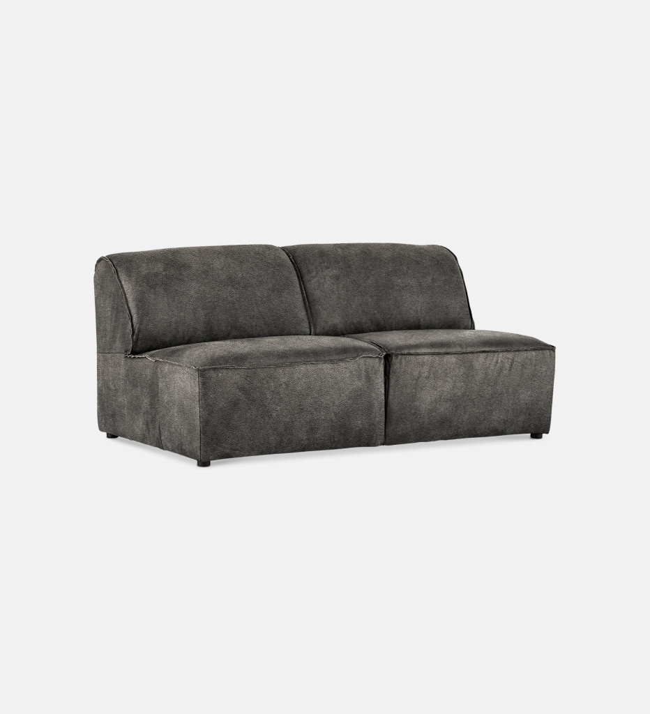 Congo Leather Modular 2 Seater (51534)