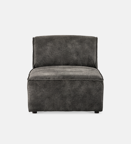 Congo Leather Modular Couch - Daybed piece