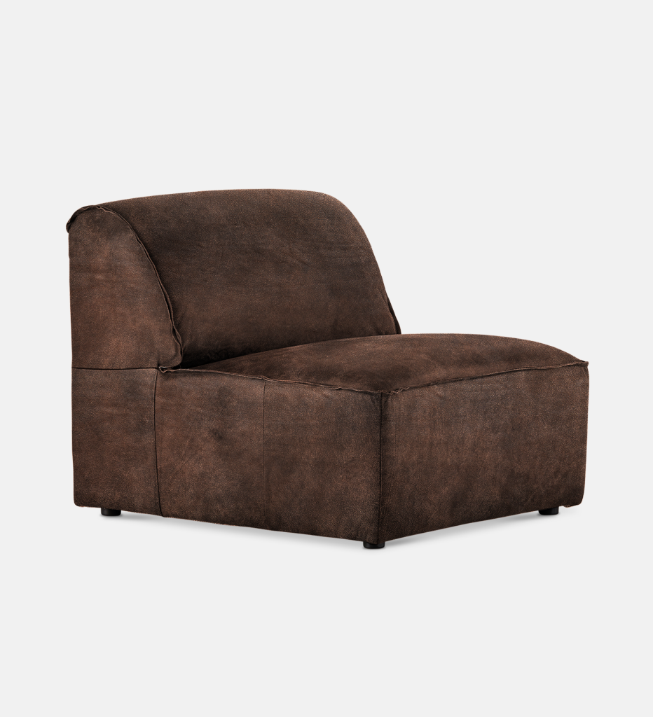 Congo Leather Modular 1 Seater (51373)
