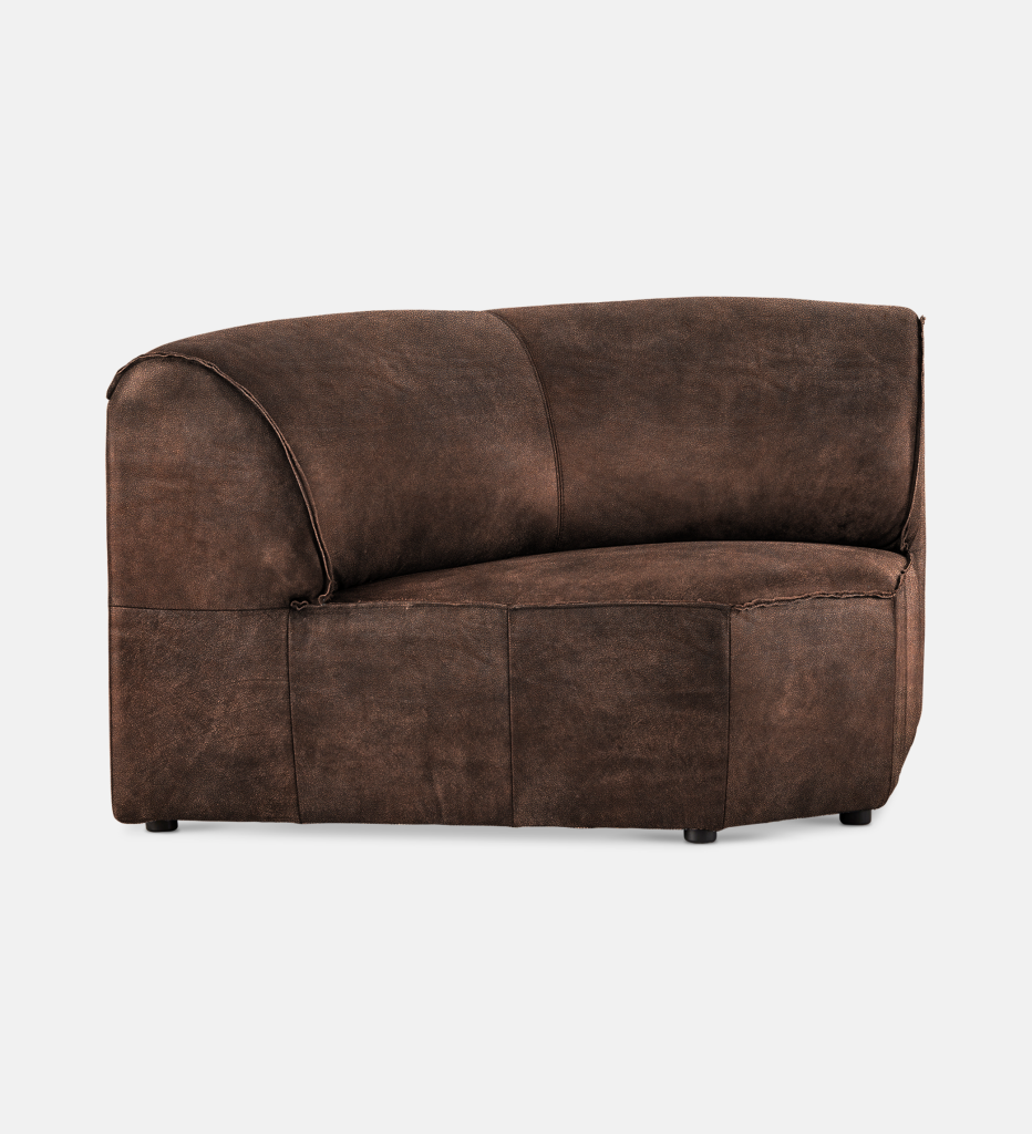 Congo Leather Modular Corner Piece (51541)