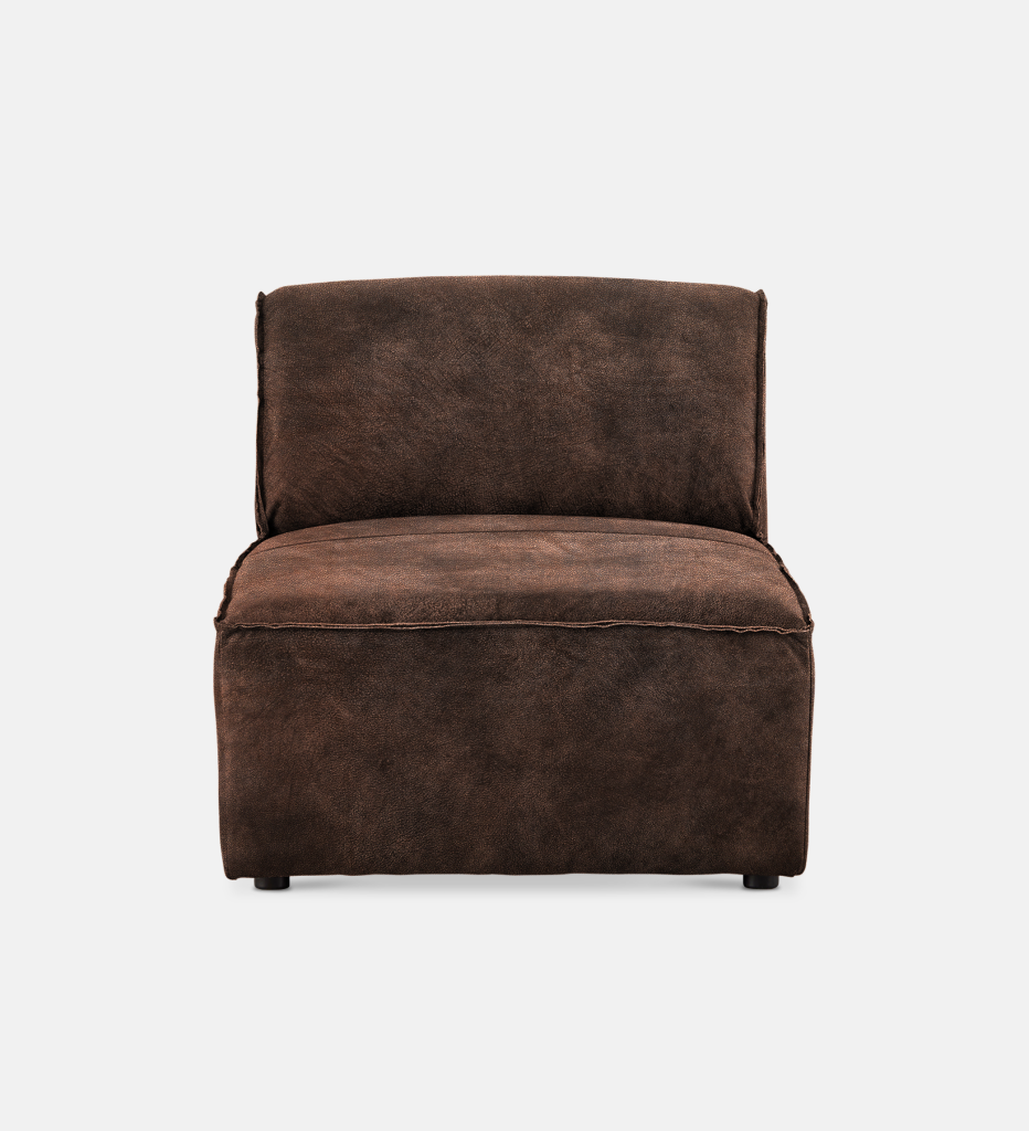 Congo Leather Modular Daybed Piece (51376)